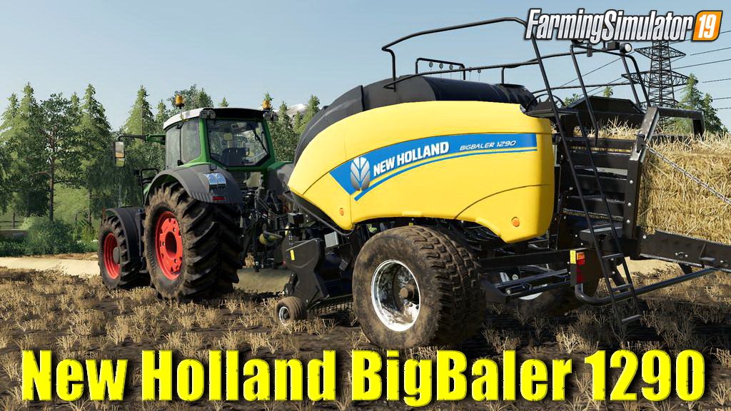 New Holland BigBaler 1290 v1.0 for FS19