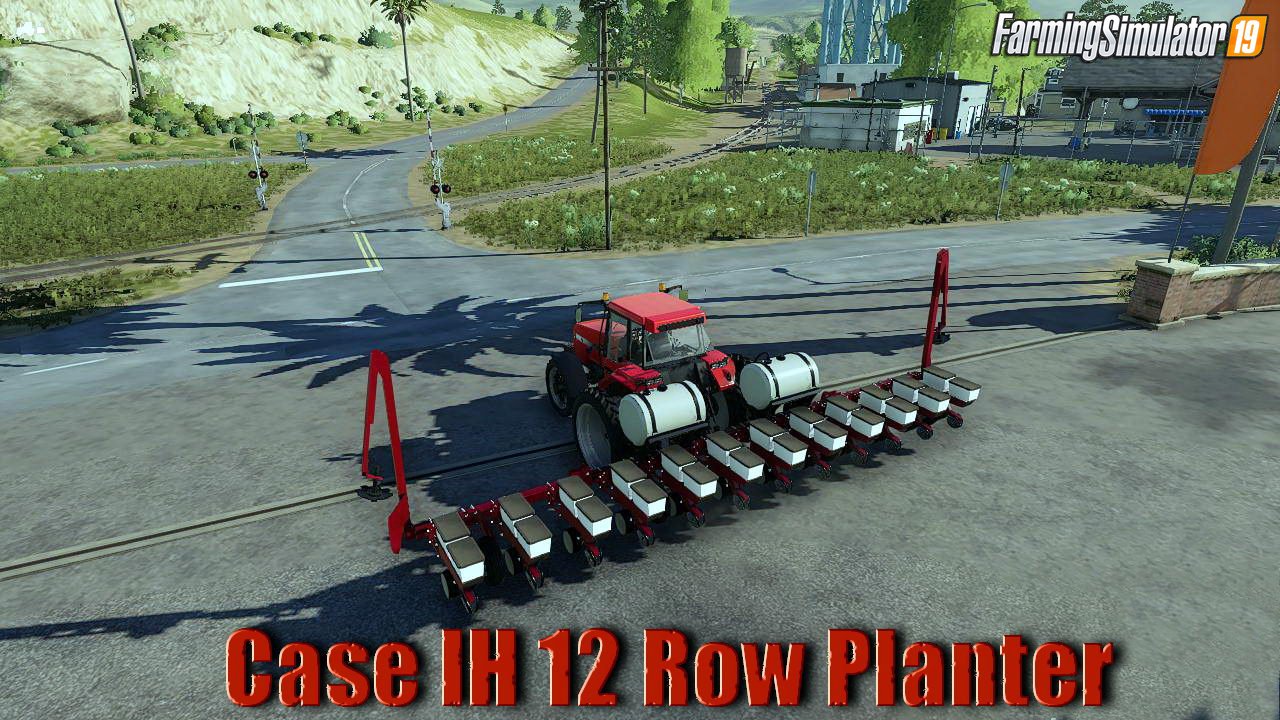 Case IH 12 Row Planter v1.0 by Adub Modding for FS19