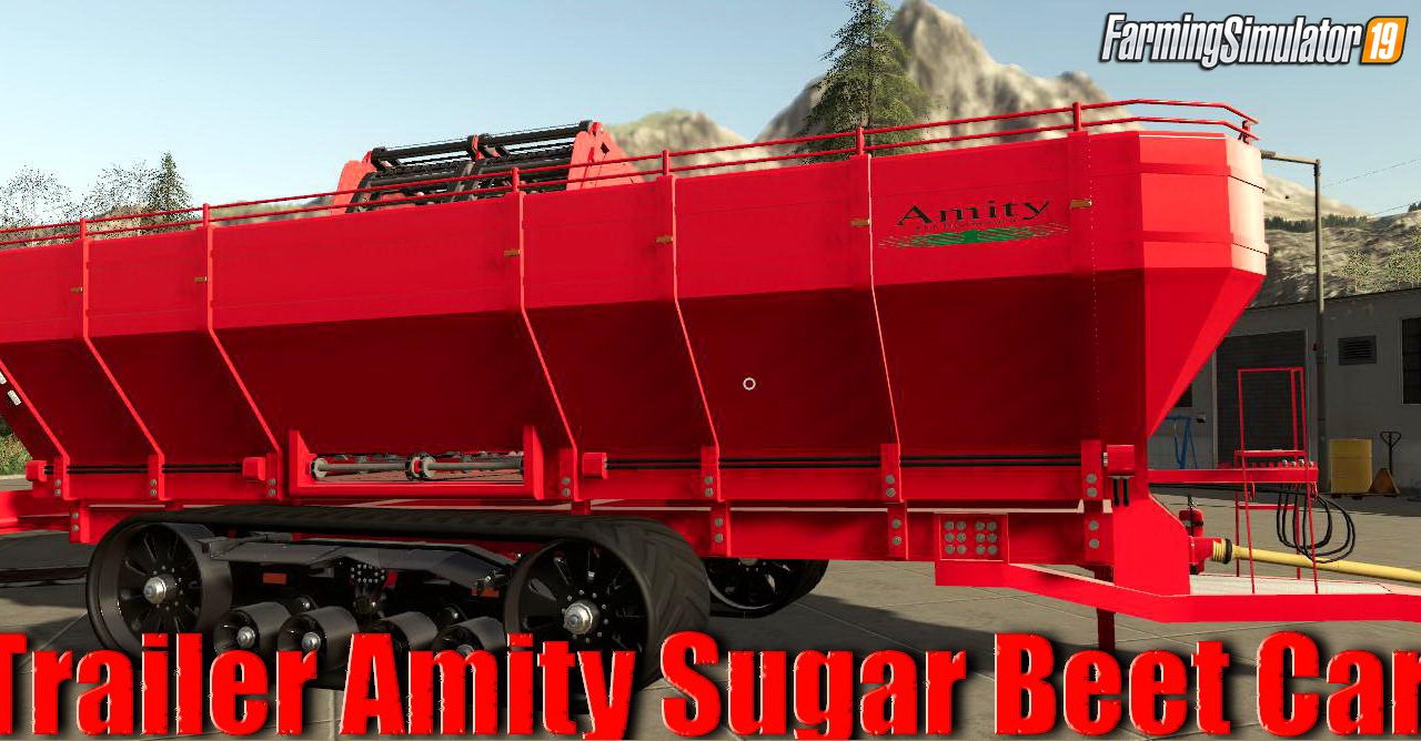 Trailer Amity Sugar Beet Cart v1.0 for FS19