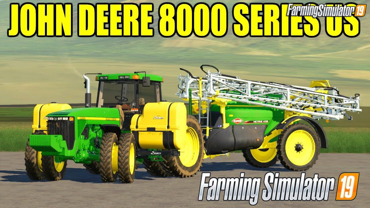 Tractor John Deere 8000/8010 v1.0 for FS19