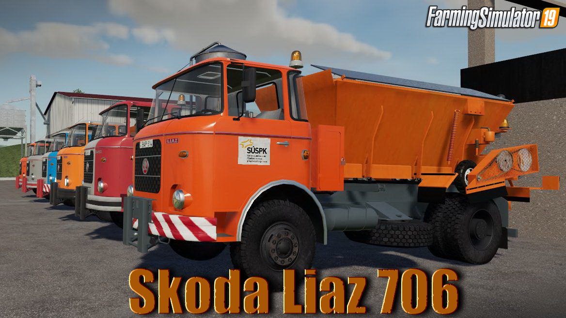 Skoda Liaz 706 - Communal pack v1.0 for FS19