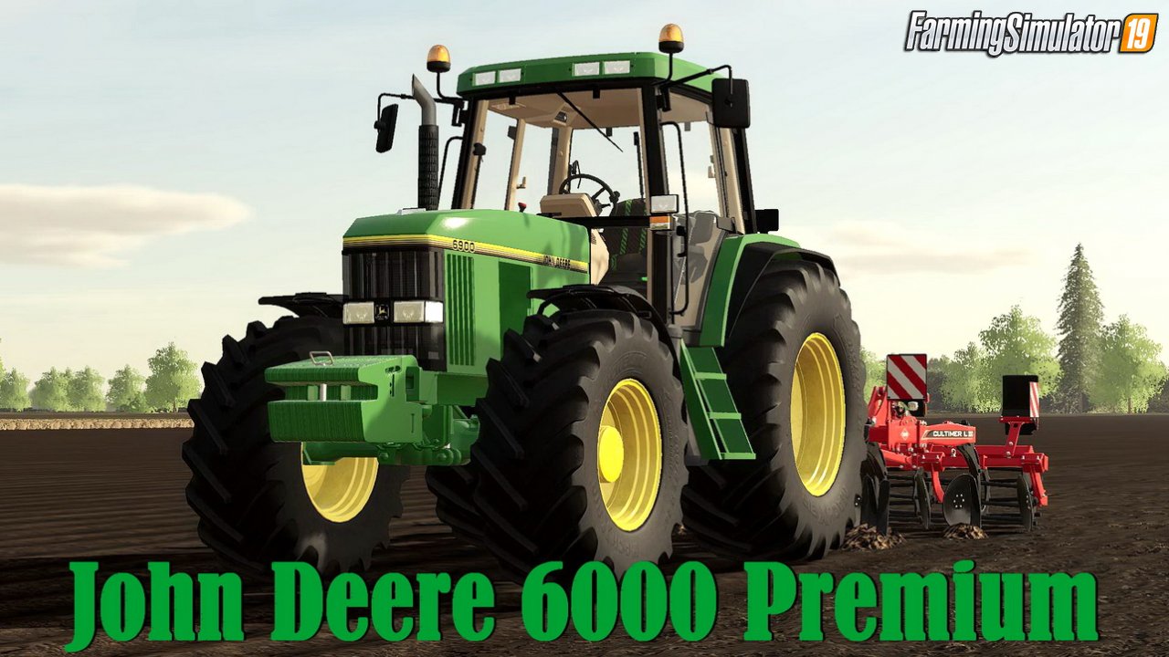 Tractor John Deere 6000 Premium v1.0 for FS19