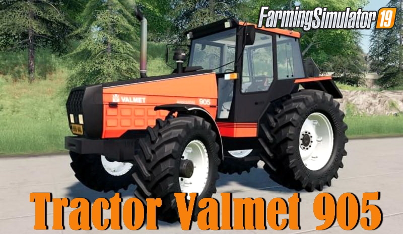 Tractor Valmet 905 v1.2.0.3 for FS19