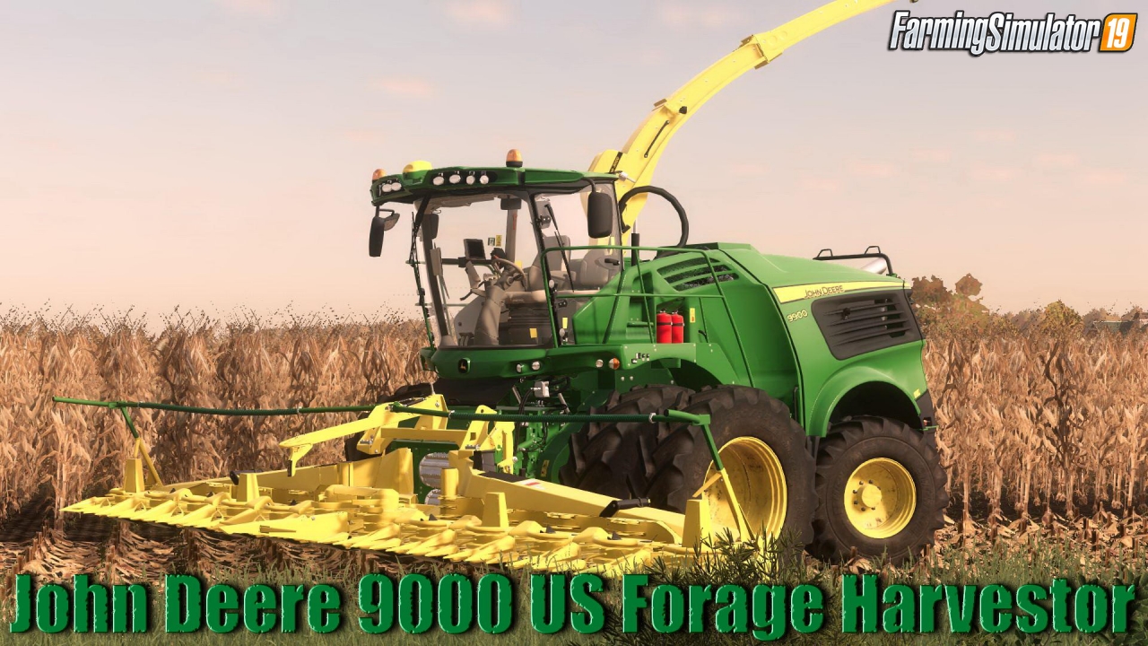 John Deere 9000 US Forage Harvestor v1.0 for FS19