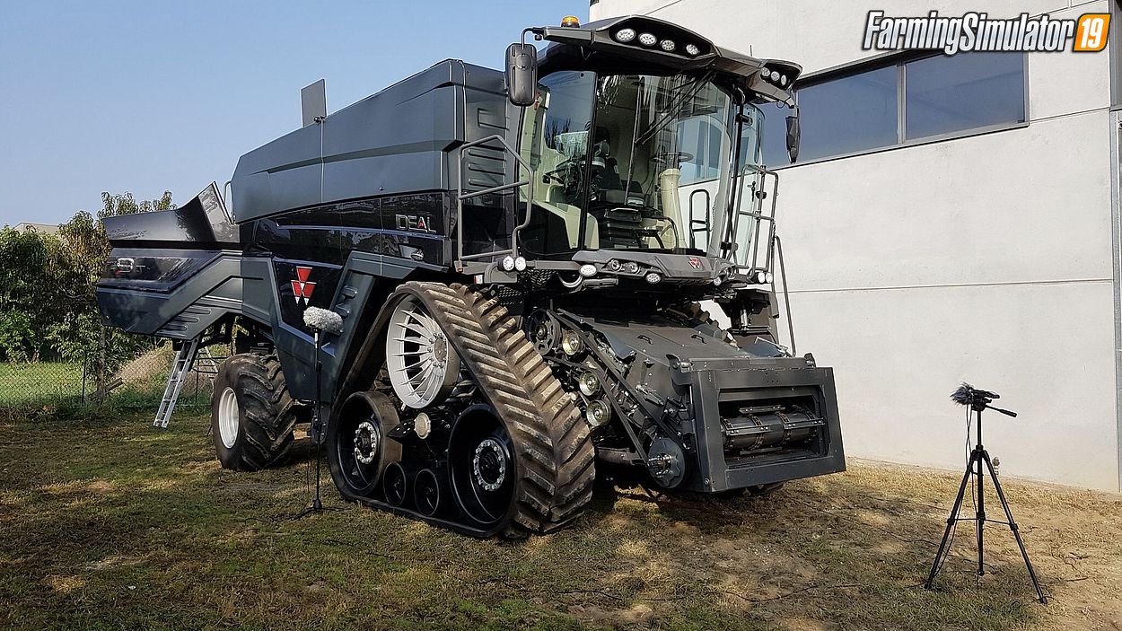 Recording Sound of the Combine AGCO IDEAL