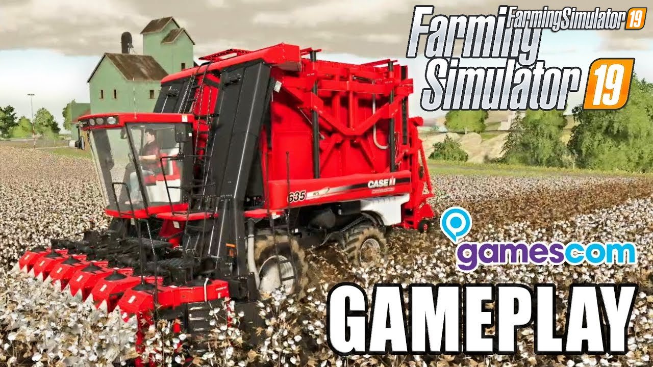 First gameplay video from Farming Simulator 19