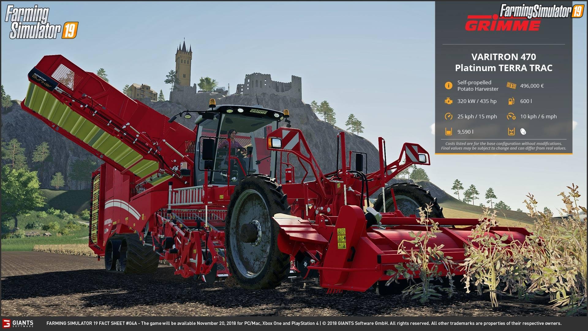 Farming simulator 19 FACT SHEET #3