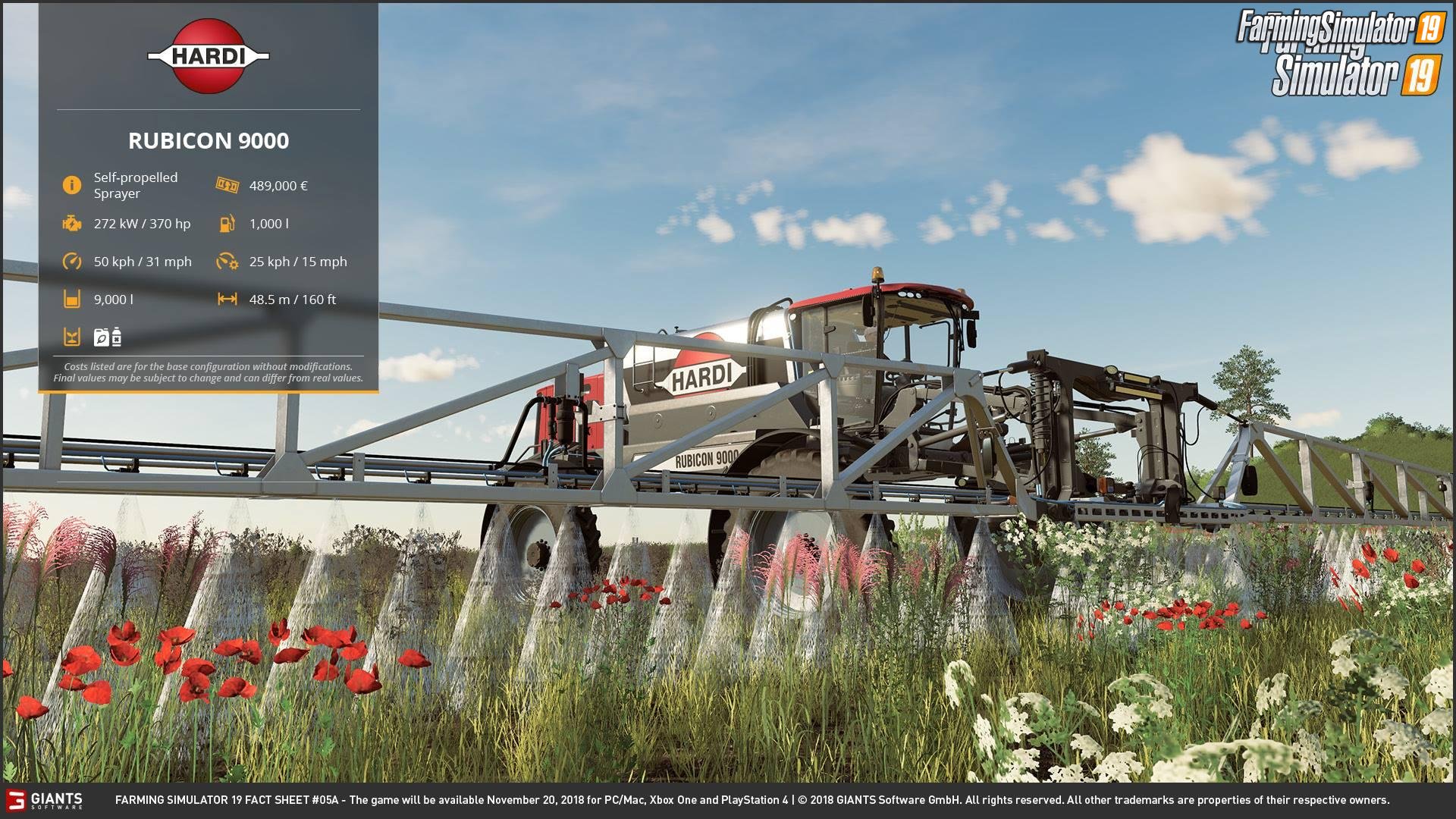 Farming simulator 19 FACT SHEET #3