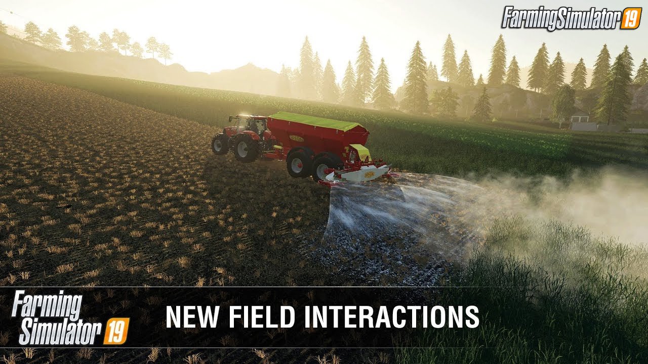 Farming Simulator 19: New field interactions