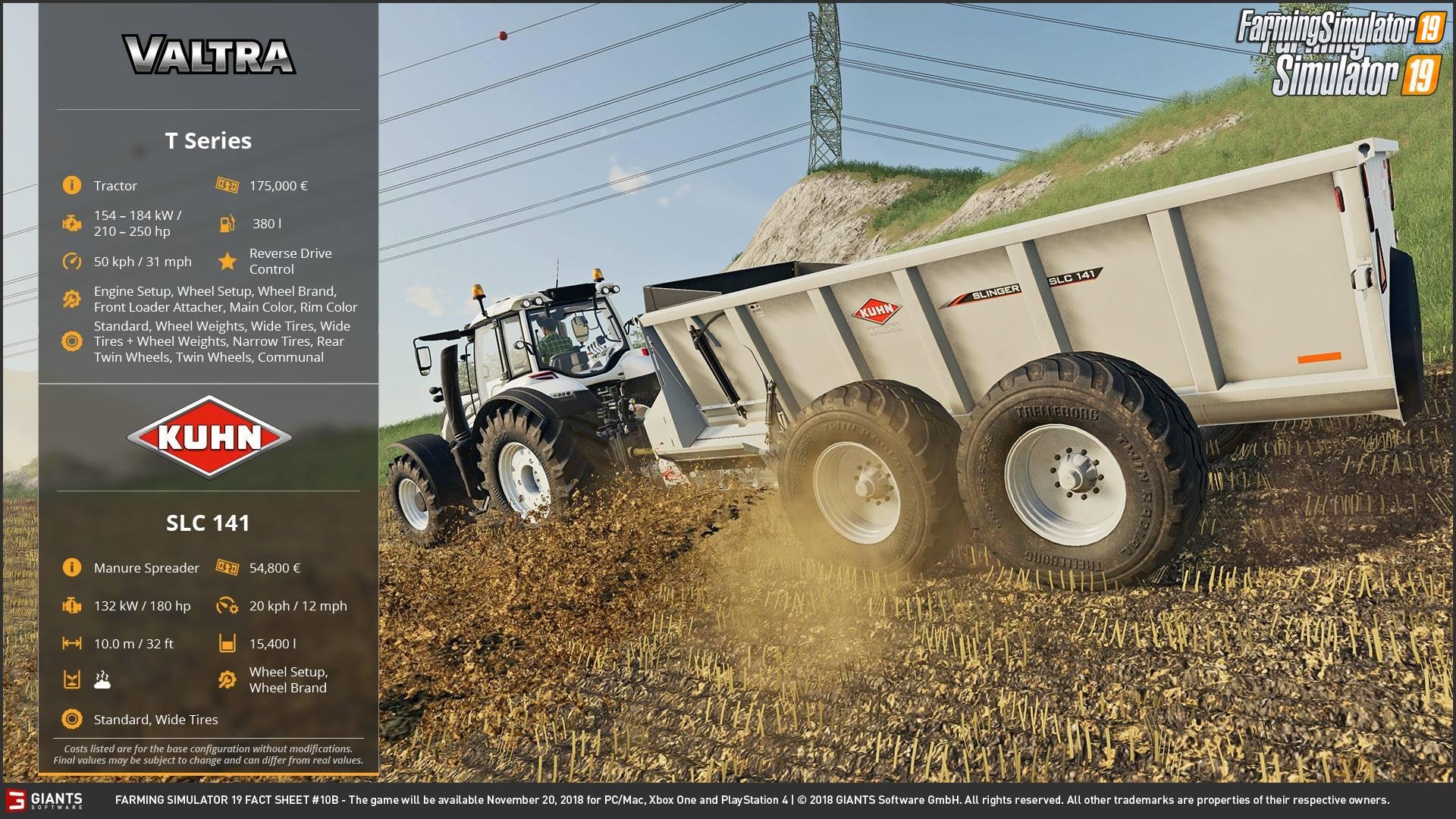 Farming simulator 19: FACT SHEET #6