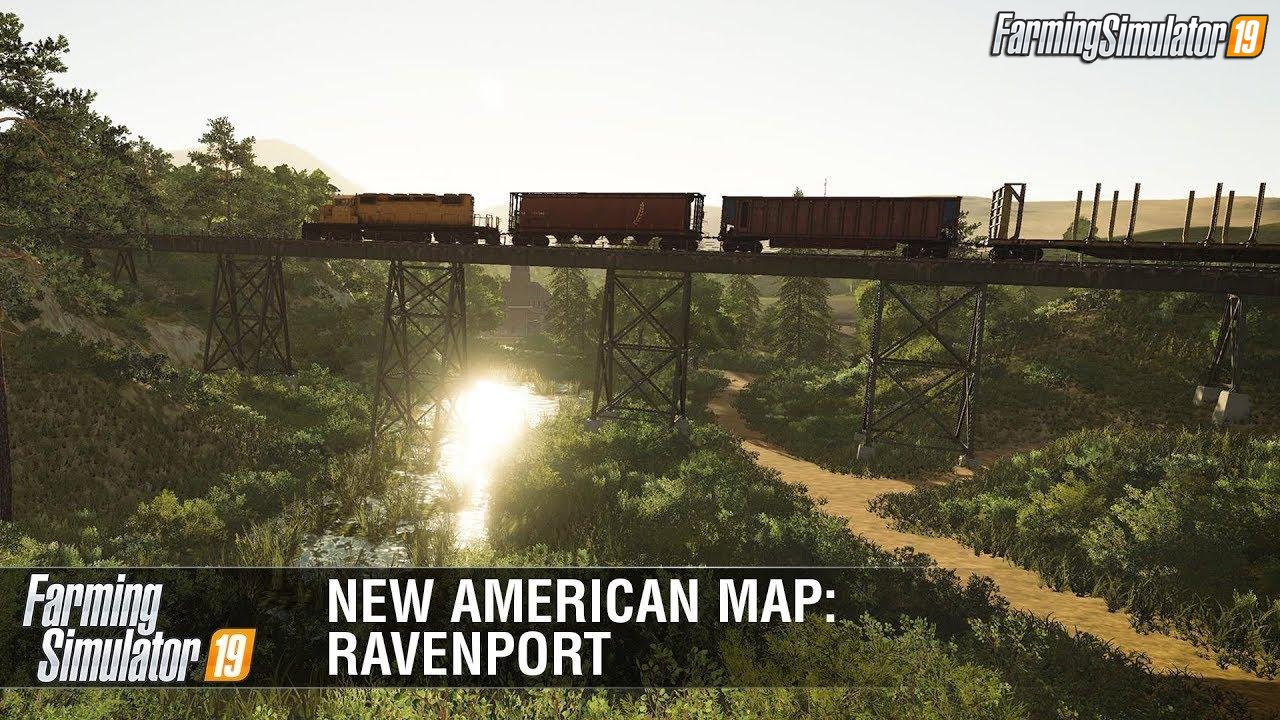 New American Map Ravenport Featurette for FS 19