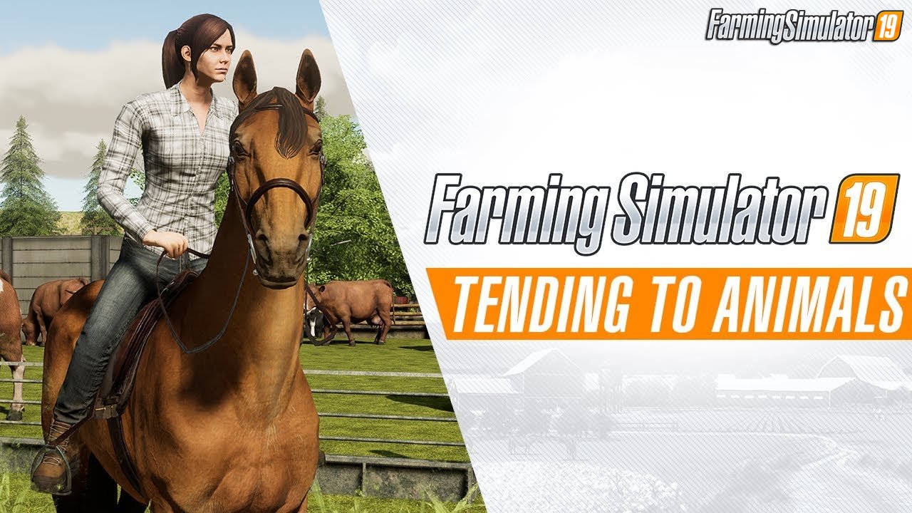 Tending to Animals Gameplay Trailer FS19