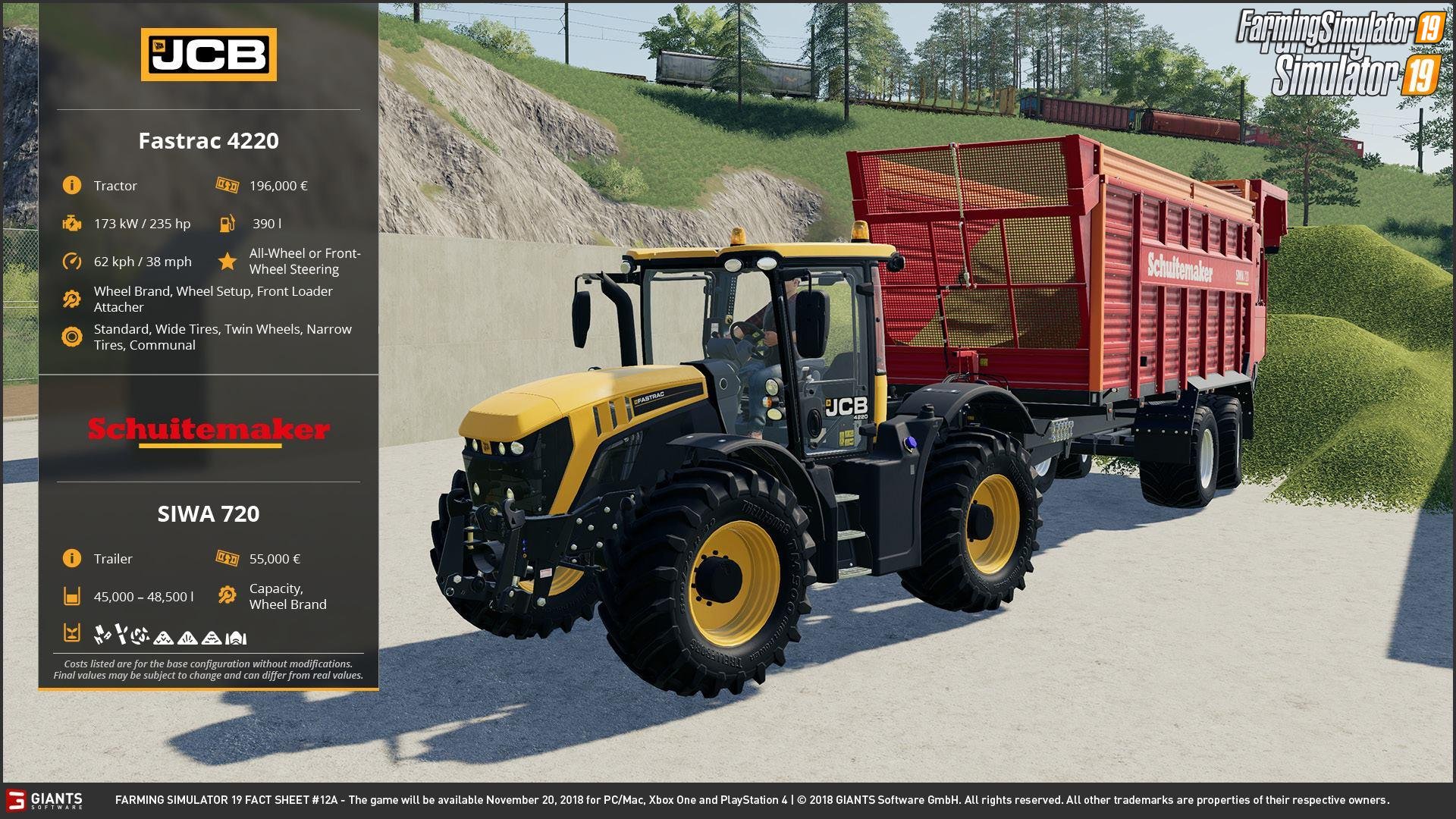 Farming simulator 19: FACT SHEET #7