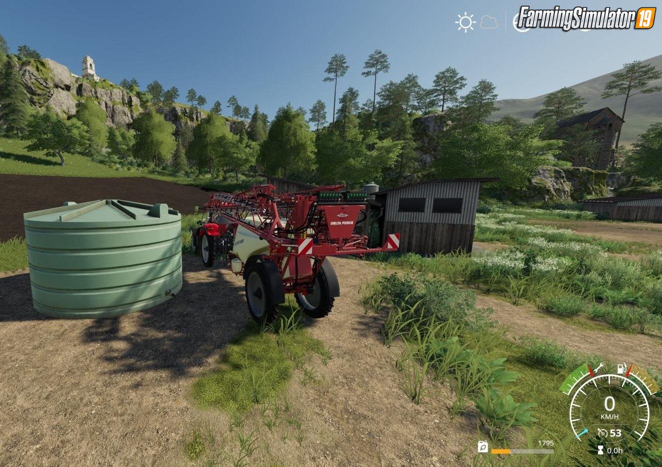 Placeable Liquid Fertilizer Tank v1.0 for FS19