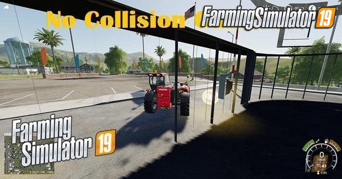 No Collision Camera v1.0 for FS19