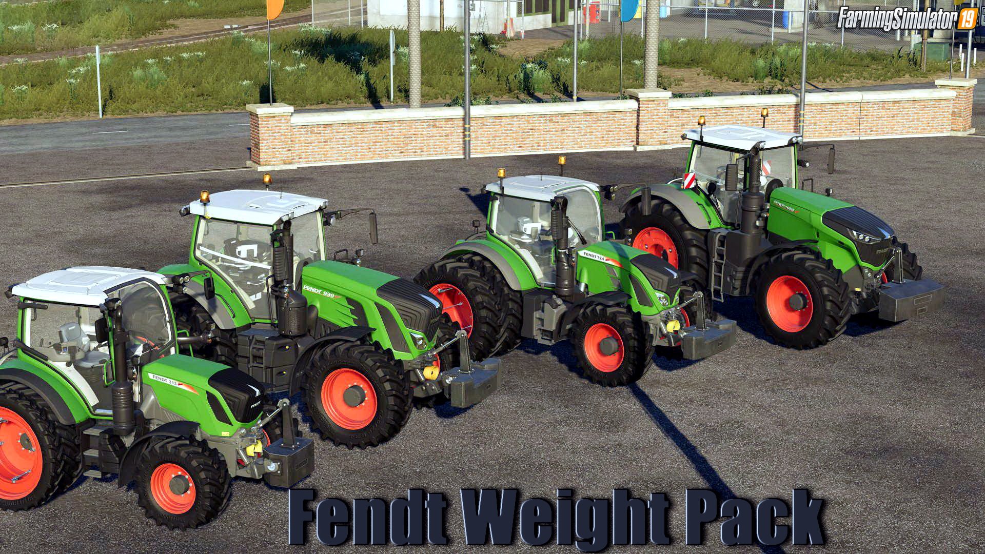 Fendt Weight Pack v1.0 for FS19