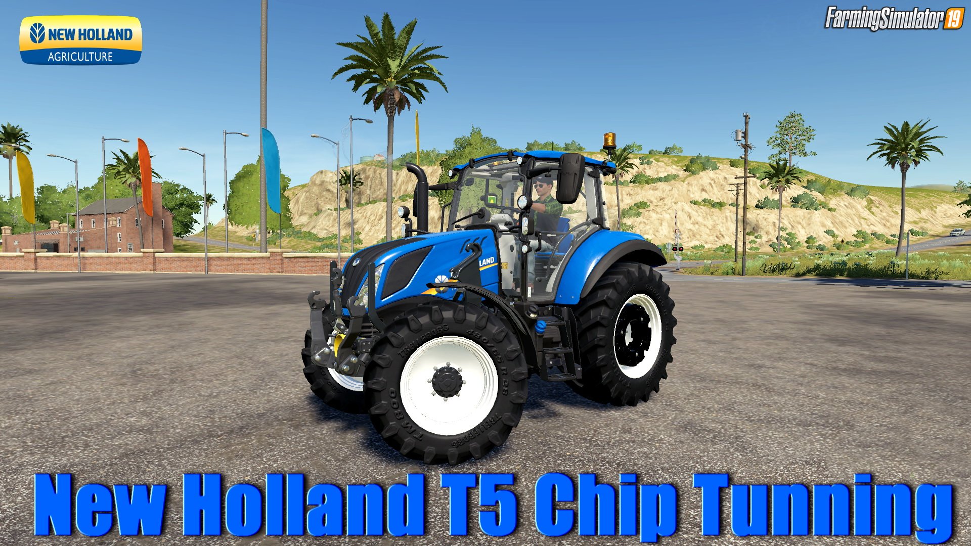 New Holland T5 Chip Tunning v1.0 for FS19