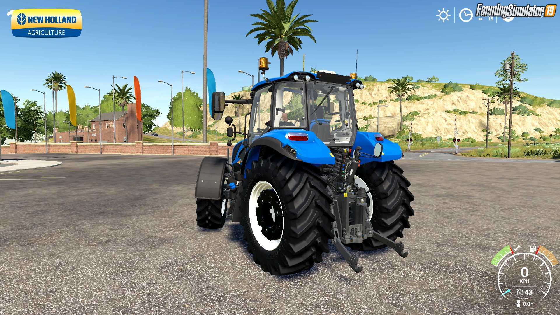 New Holland T5 Chip Tunning v1.0 for FS19