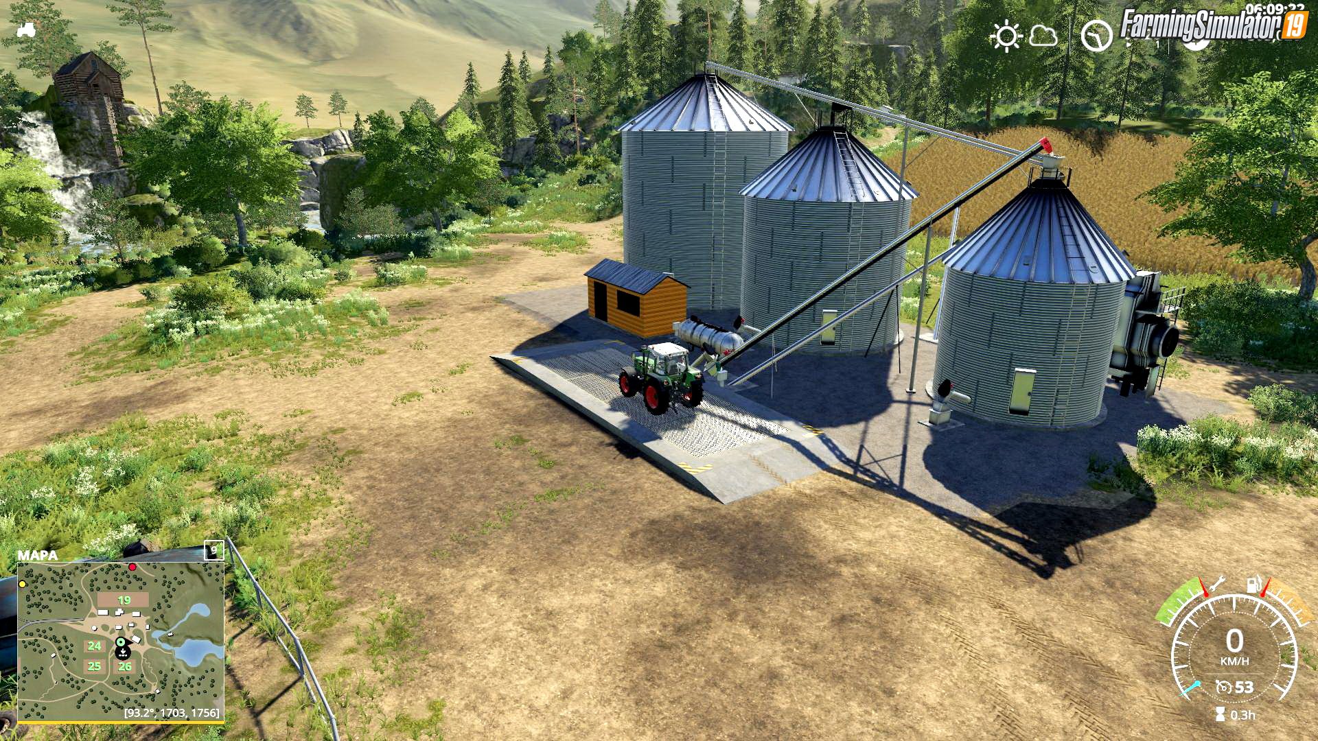 Large Grain Silo v1.0.1 for FS19