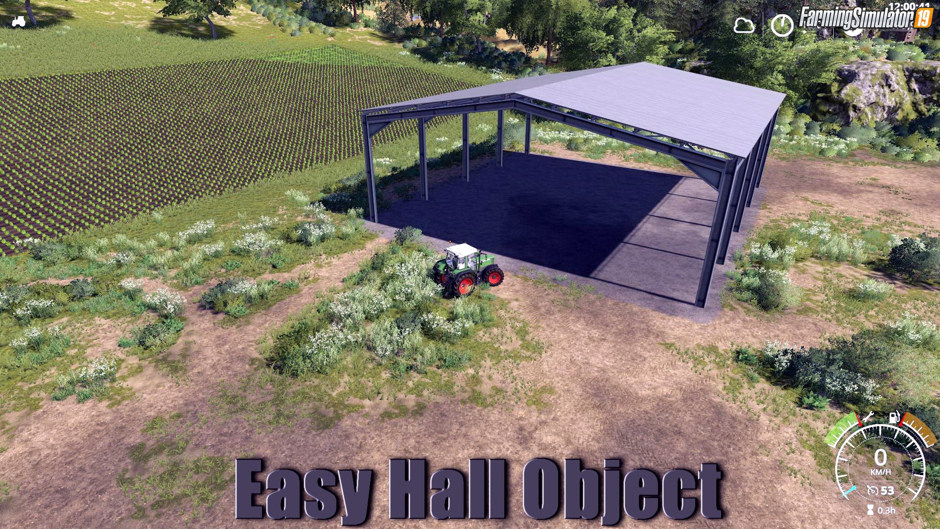 Easy Hall Object v1.0 for FS19