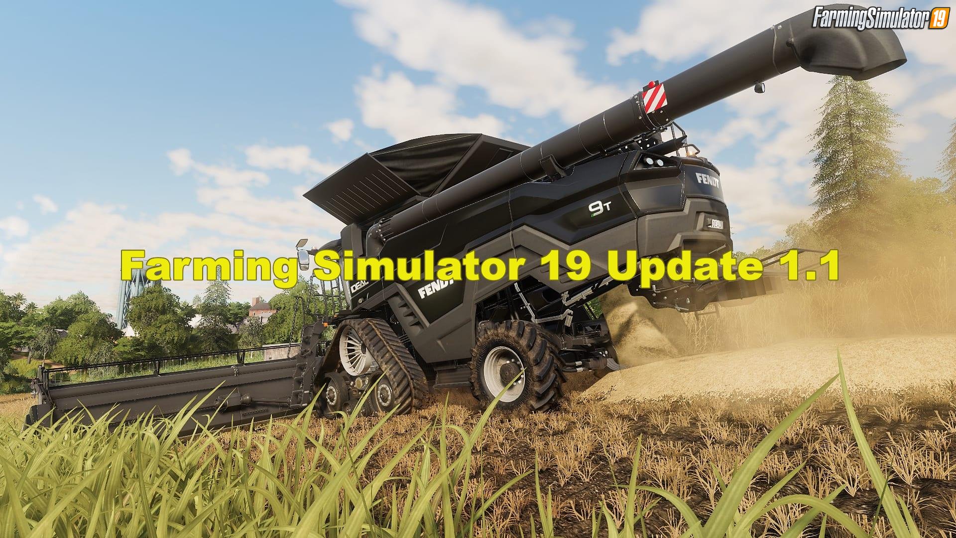 Farming Simulator 19 Update 1.1 for FS19