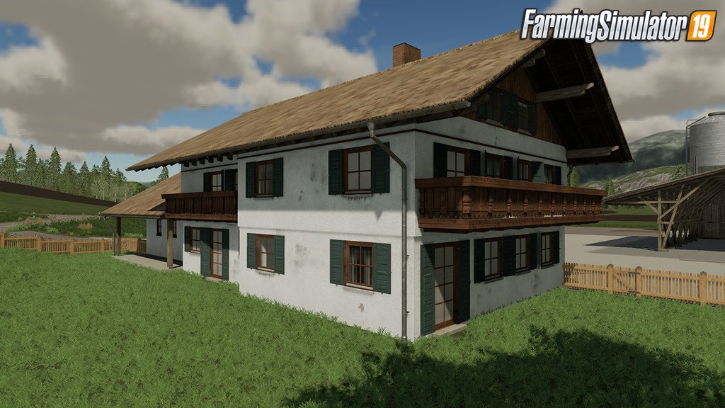 Farmhouse Prefab (Prefab*) v1.0 by GIants Software for FS19