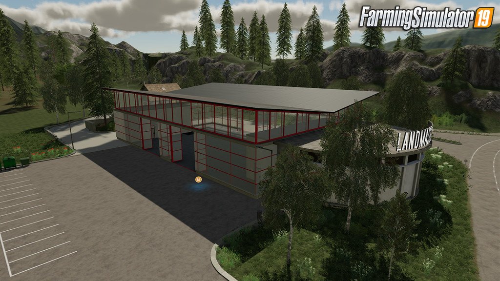 Vehicle Shop Prefab (Prefab*) v1.0 by GIants Software for FS19