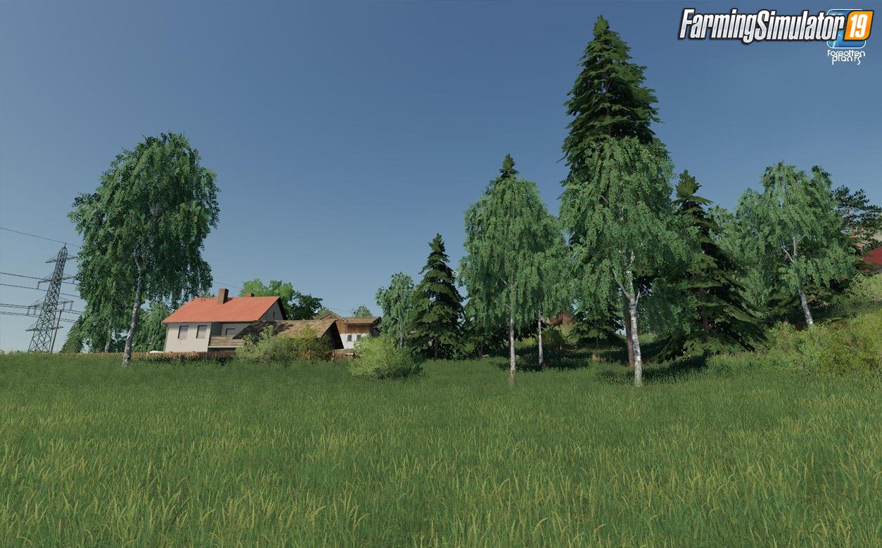 Forgotten Plants - Landscape v1.0 for FS19