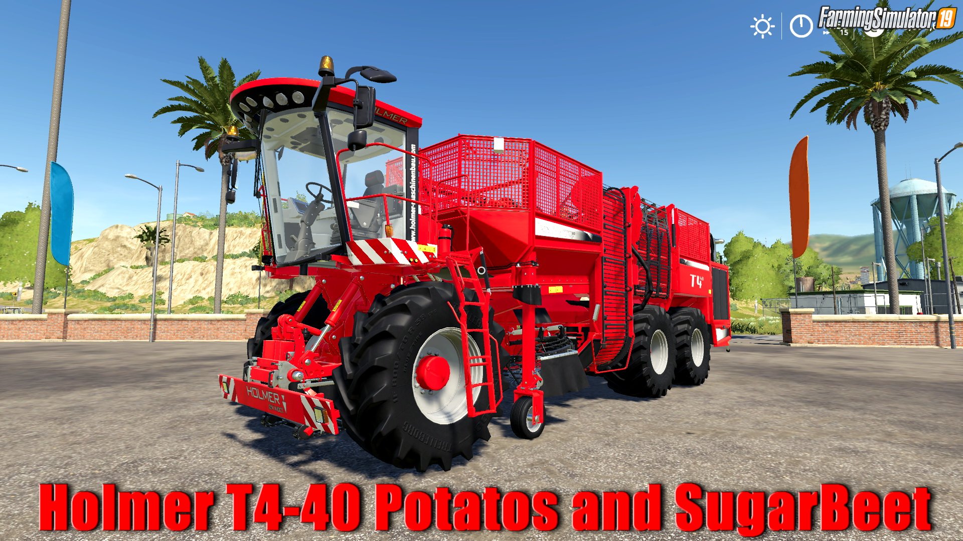 Holmer T4-40 Potatos and SugarBeet v1.0 for FS19