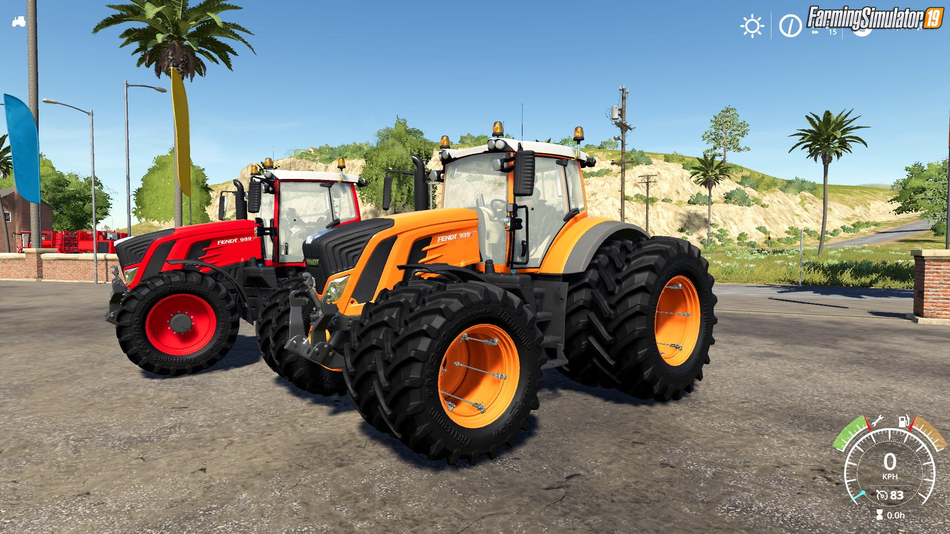 Tractor Fendt 900 Vario v1.0 by Stevie for FS19