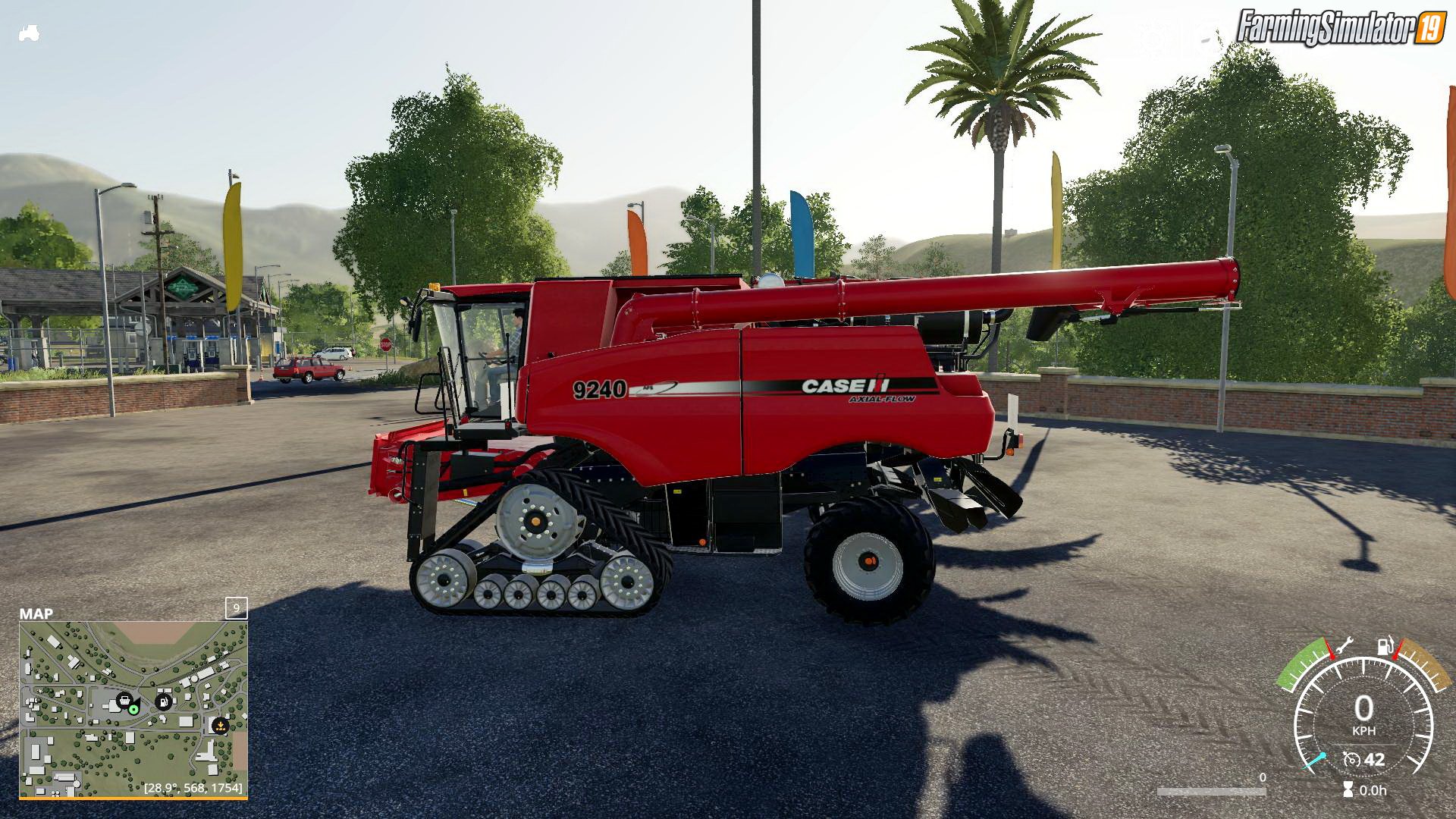 Combine Case IH Axial-Flow 9240 Series v1.0 for FS19