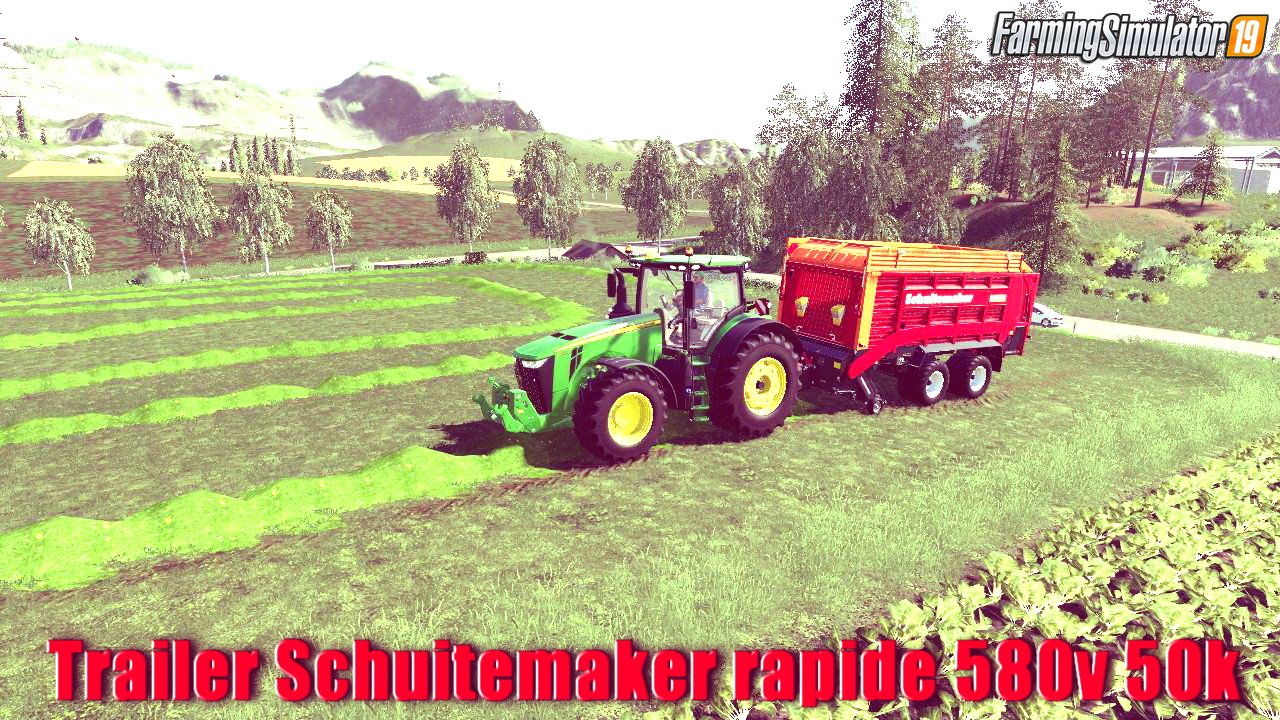 Trailer Schuitemaker rapide 580v 50k v1.0.1 for FS19