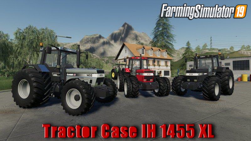 Tractor Case IH 1455 XL v1.0 for FS19