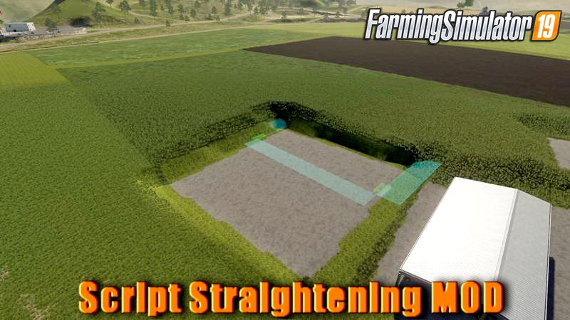 Script Straightening MOD v0.0.5.0 for FS19