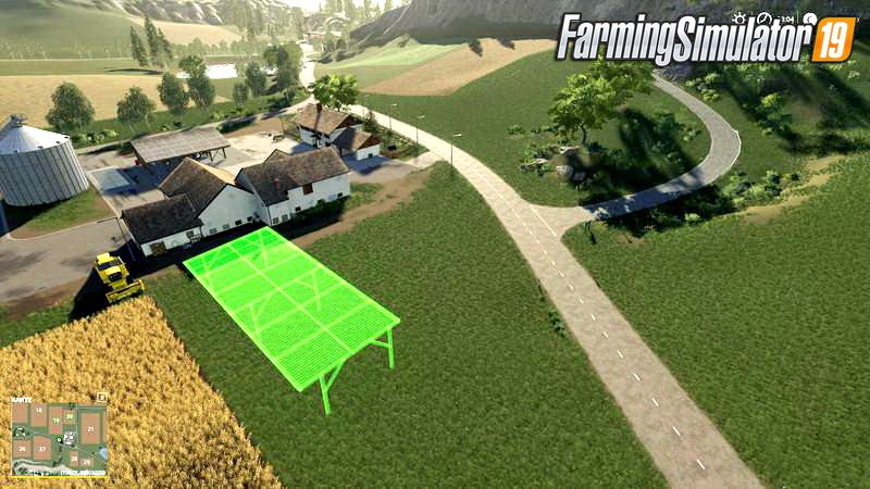 Large shelter v1.0.0.1 for FS19