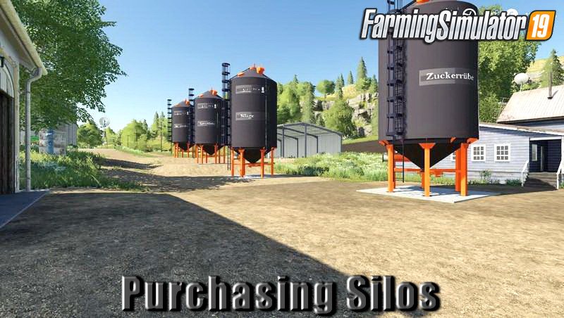 Purchasing Silos v1.0 for FS19