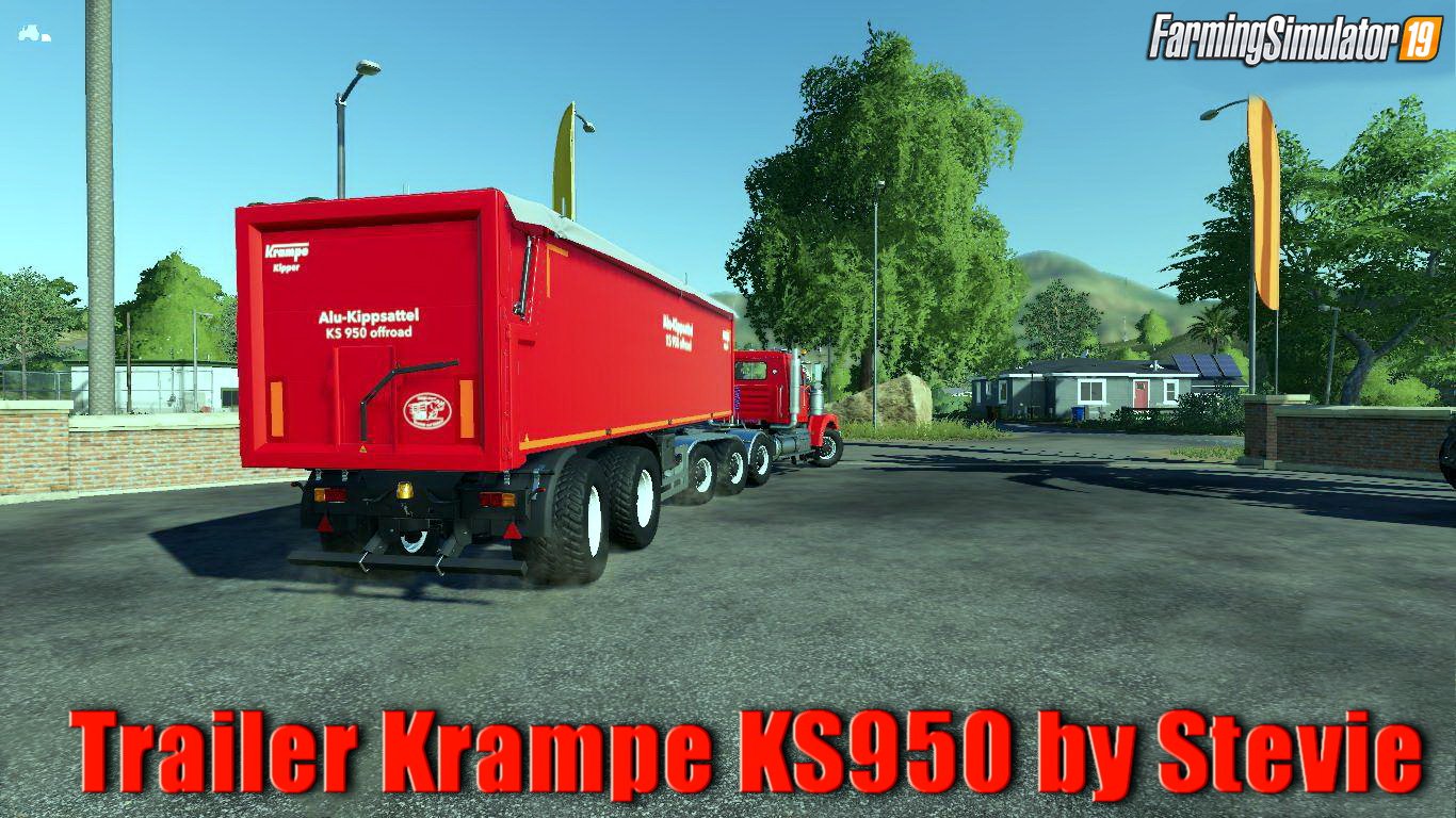 Trailer Krampe KS950 v1.0 by Stevie for FS19