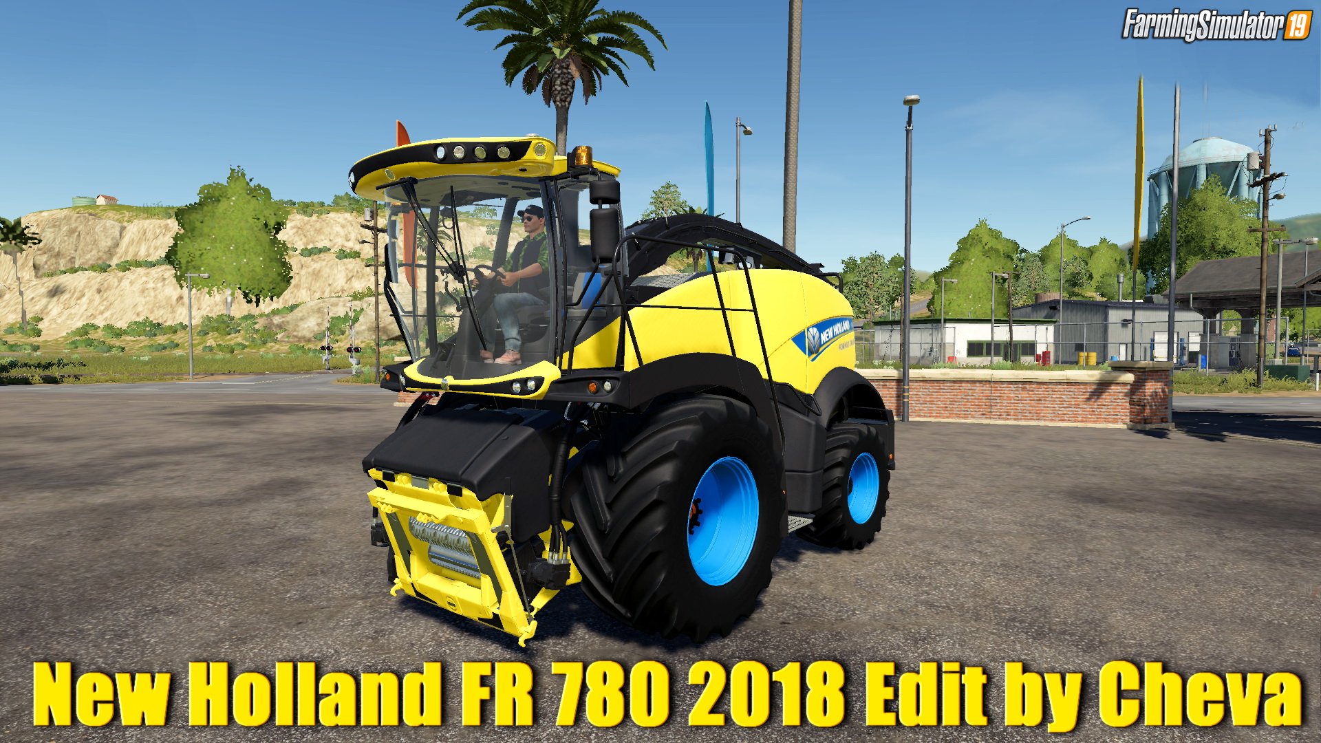 Combine New Holland FR 780 2018 Edit v1.0 by Cheva for FS19