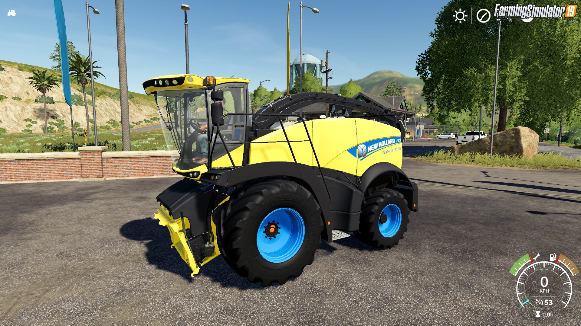 Combine New Holland FR 780 2018 Edit v1.0 by Cheva for FS19