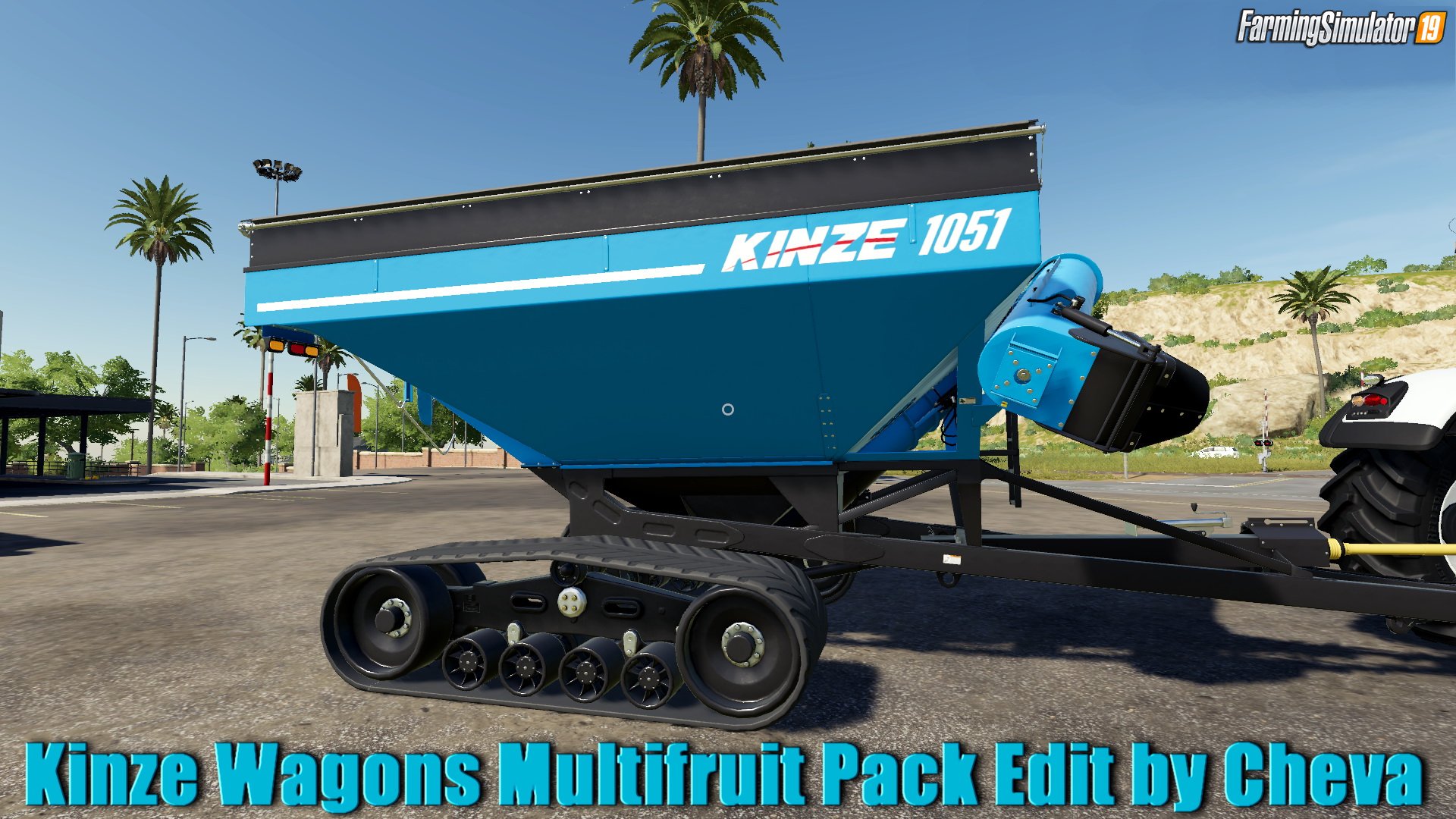 Kinze Wagons Multifruit Pack v1.0 Edit by Cheva for FS19