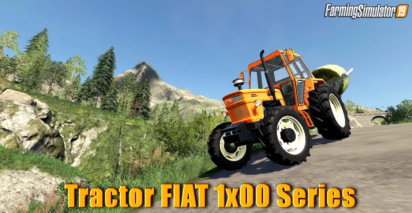 Tractor FIAT 1x00 Series v1.0 for FS19