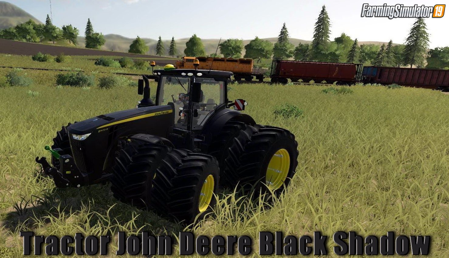 Tractor John Deere Black Shadow v1.0 for FS19