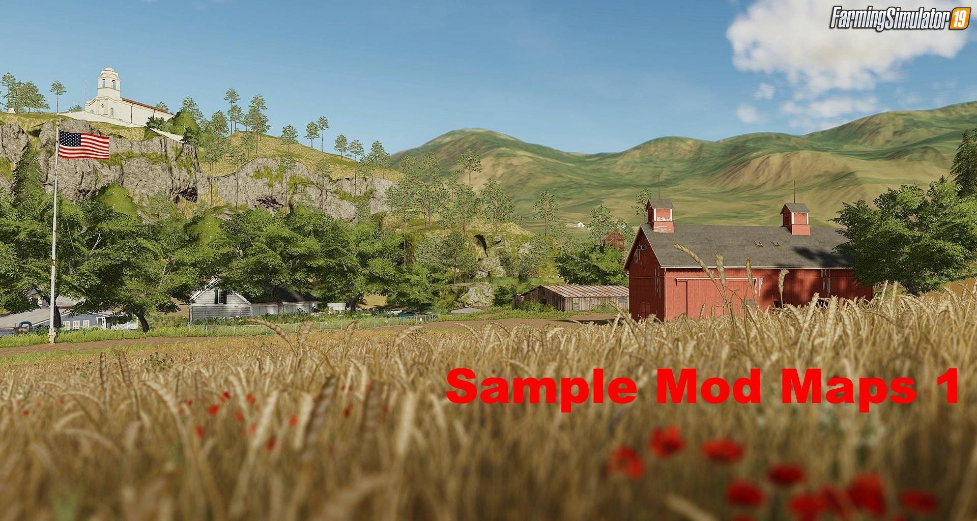 Sample mods map us complete v1.0 for FS19