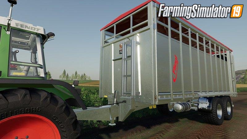 Trailer Fliegl Viehtransporter v1.0 for FS19