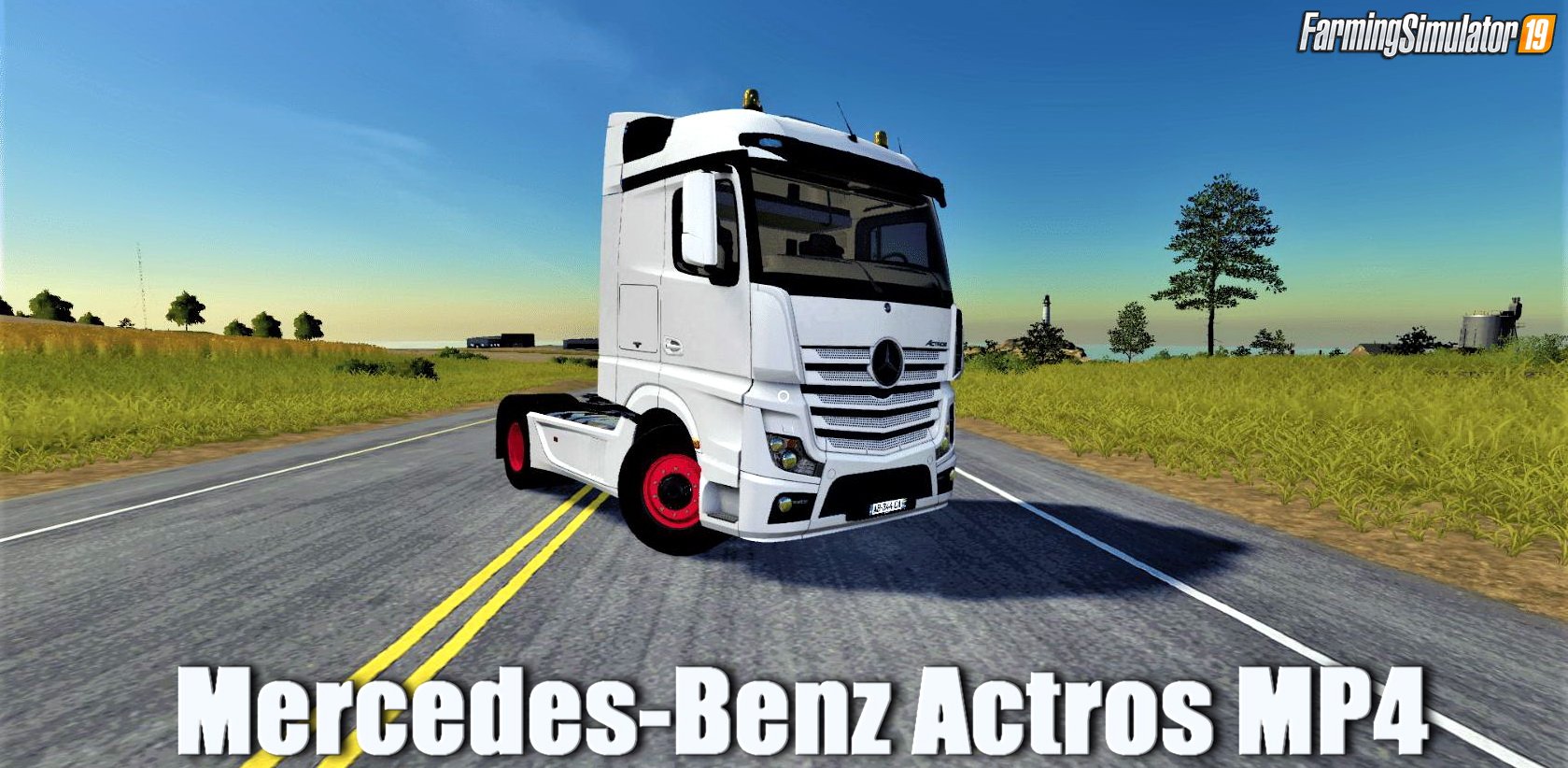 Mercedes-Benz Actros MP4 v1.0 for FS19