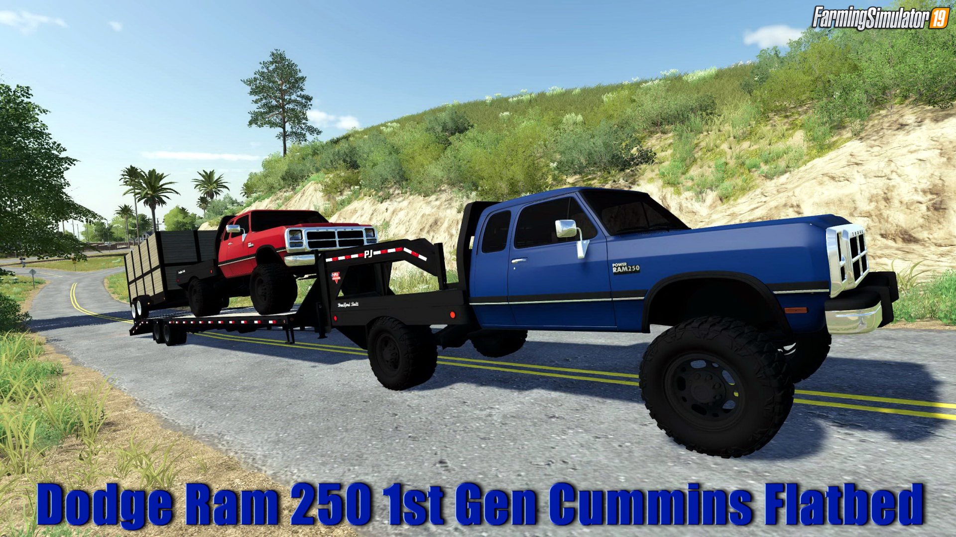 Dodge Ram 250 1st Gen Cummins Flatbed v2.0 for FS19