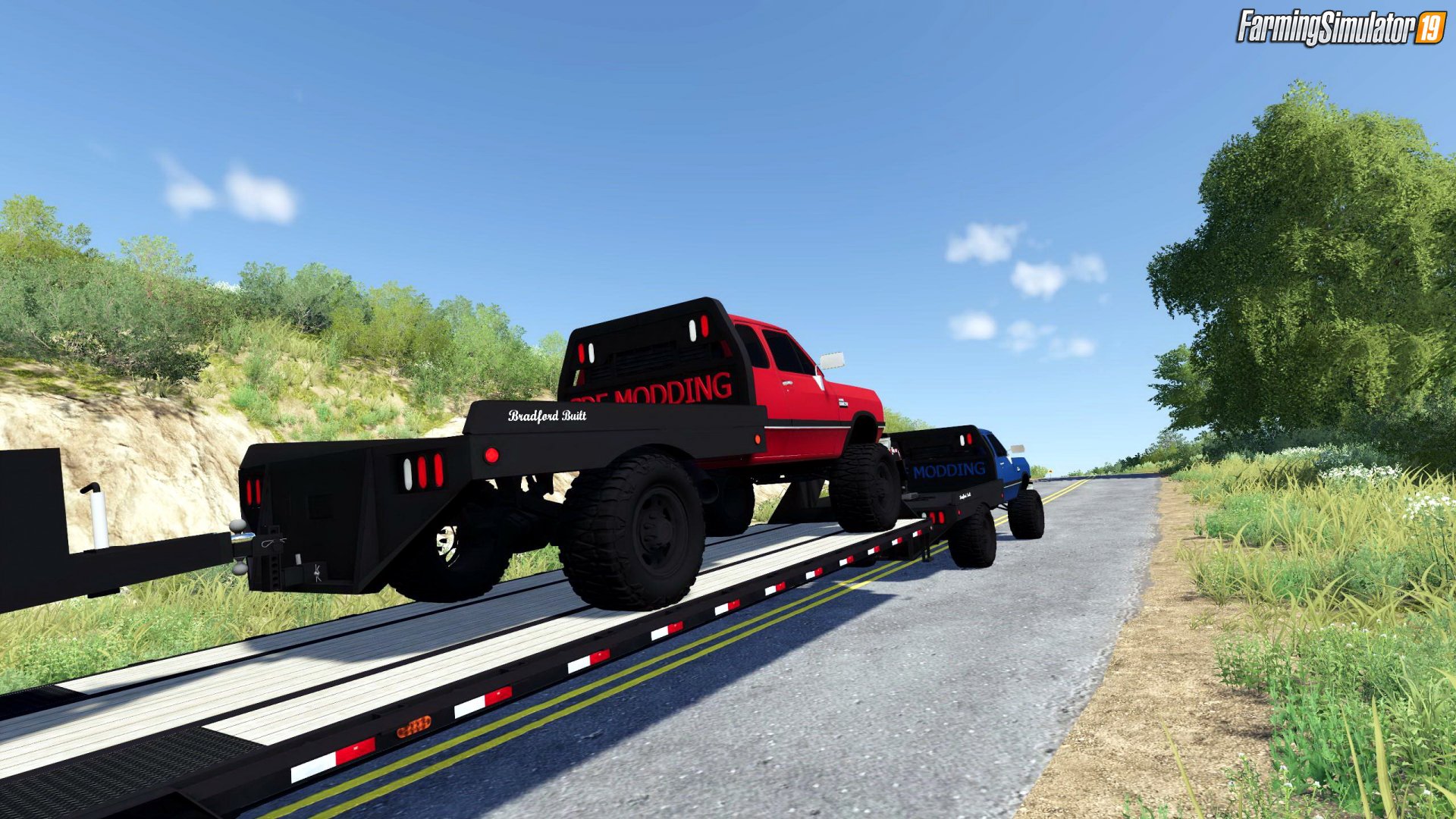 Dodge Ram 250 1st Gen Cummins Flatbed v2.0 for FS19