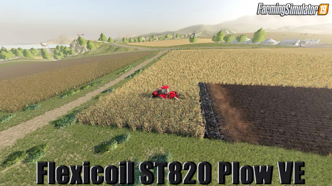 Flexicoil ST820 Plow VE v1.0 for FS19