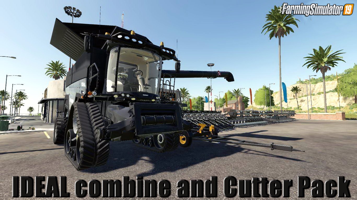 IDEAL combine and Cutter Pack for FS19