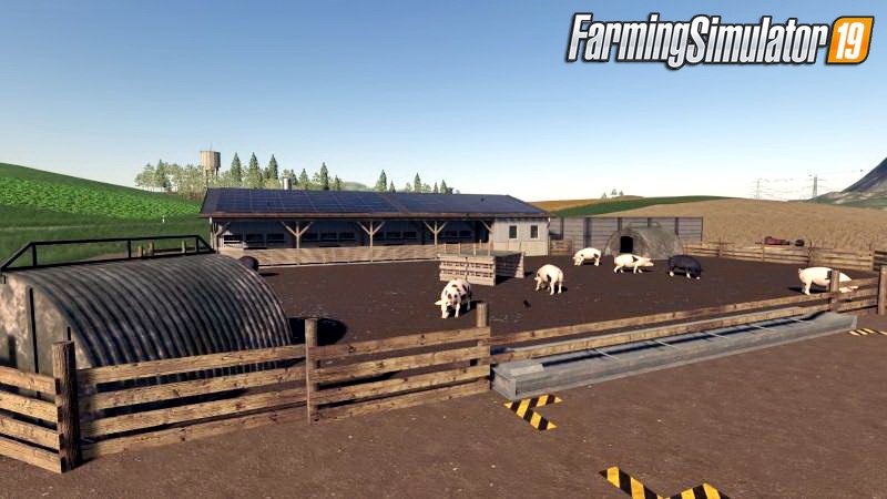 Grosse Stallanlagen v1.0 for FS19